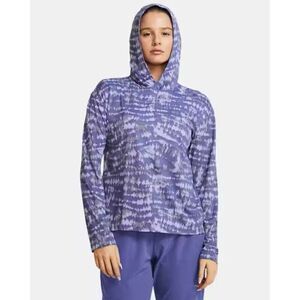 Under Armour Iso-Chill Shorebreak Long-Sleeve Hoodie  purple gray Medium NEW